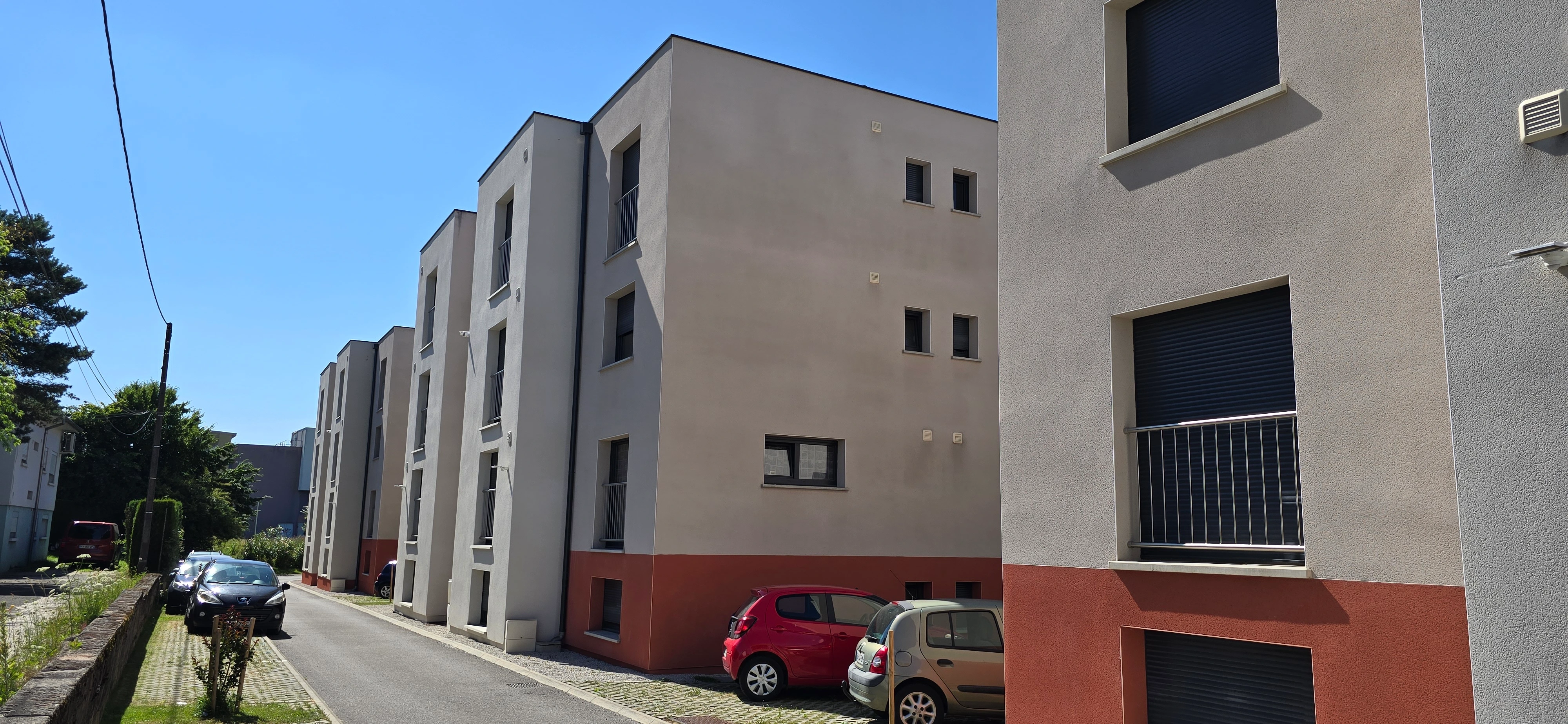 ext&eacute;rieur de la r&eacute;sidence &eacute;tudiante &agrave; montbeliard