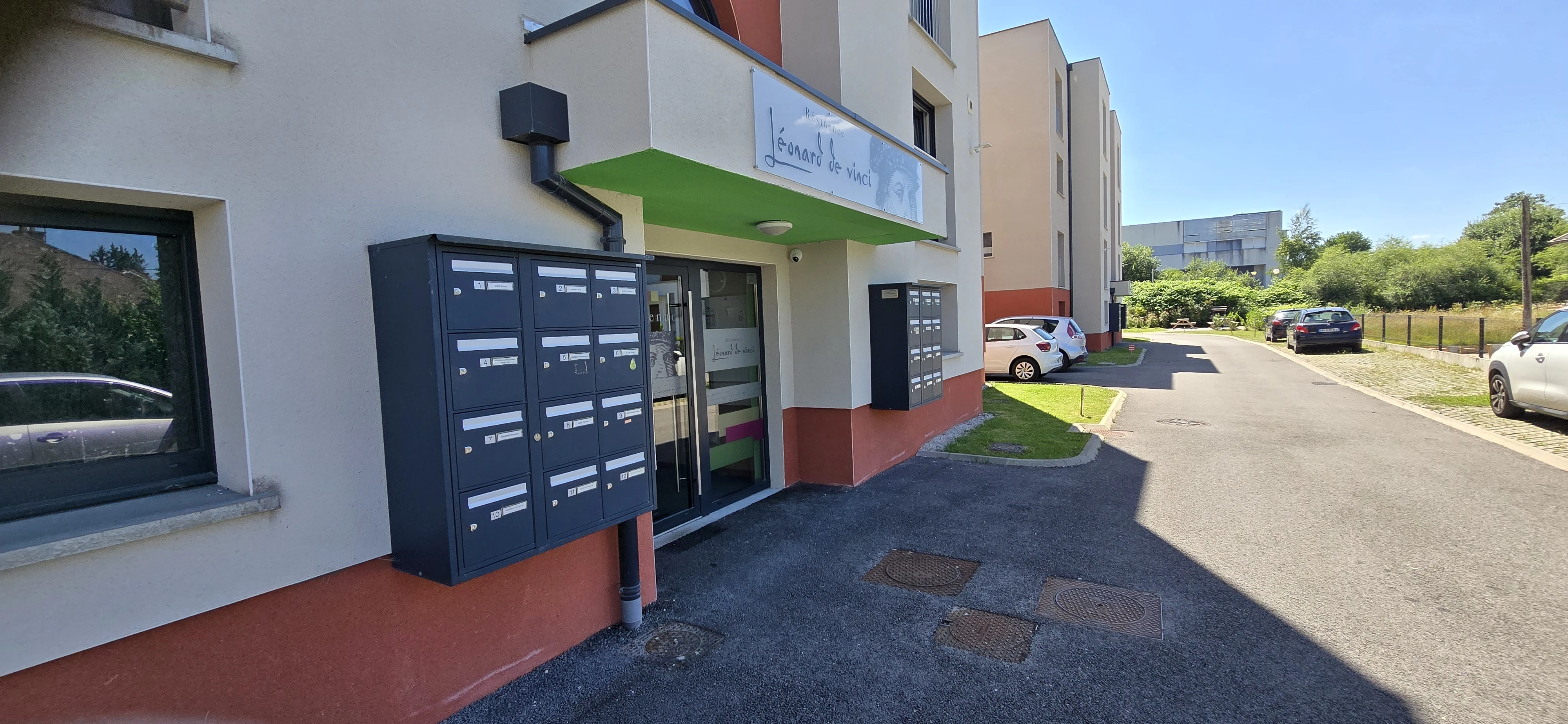 ext&eacute;rieur de la r&eacute;sidence &eacute;tudiante &agrave; montbeliard